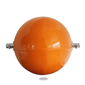 Boule de marquage aérien robuste en matériau réfléchissant durable Shengrun 600 mm avec soudure pour les zones d'exploitation d'aéronefs sans pilote - Product Image 4