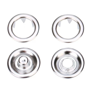 111.5 #222 #333 # Vòng <span class=keywords><strong>Snap</strong></span> có sẵn trong kho <span class=keywords><strong>8.5mm</strong></span> 9.5mm 11mm quần áo trẻ em nút kim loại - Product Image 3