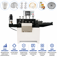 Machine de formage automatique de fil de haute précision 3-8 mm pour applications de bobinage de ressorts CNC et de fabrication d'anneaux en acier