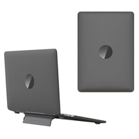 OEM 13 14 pouces Coque de protection en plastique mince mate avec support Coque rigide pour ordinateur portable Coque pour Macbook