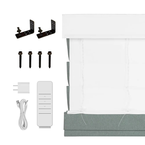 Samadhi Bán Buôn Trong Nhà Mù Polyester Vải Xếp Chồng Lên Nhau <span class=keywords><strong>Hobbled</strong></span> Mất Điện Động Cơ Thông Minh La Mã Màu - Product Image 6