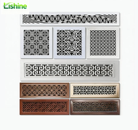 Rejilla de Ventilación de Aluminio Decorativa Tallada para HVAC, Salida Personalizada, Directo de Fábrica, OEM