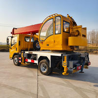 Grue mobile sur camion de 16 tonnes personnalisable, certifiée CE, idéale pour la construction, les ponts et les projets gouvernementaux – Meilleure vente