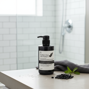 [SOY LAB] Shampooing Gel Soin du Cuir Chevelu aux Haricots Noirs 500ml Ingrédients Biologiques Vegan Hydratant Contrôle du Sébum Anti-Démangeaisons Rafraîchissant - Product Image 3