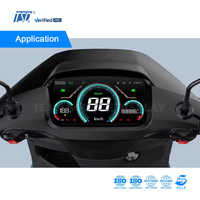 Module LCD VA personnalisé OEM pour écran MONO de vélo électrique