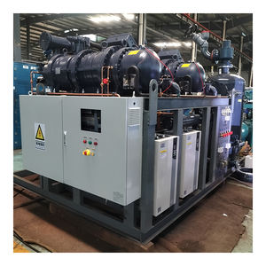 ชุดเครื่องทำความเย็นห้องเย็น คอมเพรสเซอร์แบบสกรู HVAC ชุดรีไซเคิลสารทำความเย็น เครื่องปรับอากาศ ระบบปรับอากาศอัตโนมัติ สารทำความเย็น - Product Image 3