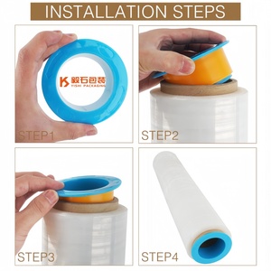 YISHI Pellicola Estensibile per Imballaggio Mobili con Maniglia Salva-Mani, per Traslochi Domestici, 50cm - Product Image 3