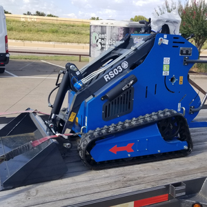 Hot bán Mini Skid loader theo dõi trượt lật nhỏ skidsteer loader với CE chứng nhận - Product Image 1