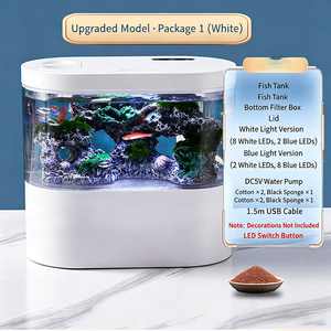 Acuario Tropical de Escritorio de Una Pieza Sin Cambio de Agua - Eco Mini Cycle - Product Image 6
