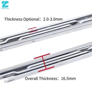 Herrajes de Acero Inoxidable para Ventanas Correderas Horizontales, Bisagra de Soporte Ajustable Antirrobo, Pantalla Plegable para Ventana de Sala de Estar - Product Image 2