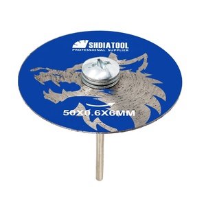 Lame de coupe <span class=keywords><strong>diamant</strong></span>ée super fine mini 45mm/50mm, <span class=keywords><strong>disque</strong></span> de coupe <span class=keywords><strong>diamant</strong></span>é <span class=keywords><strong>avec</strong></span> tige ronde pour la sculpture de la porcelaine et <span class=keywords><strong>du</strong></span> grès - Product Image 5