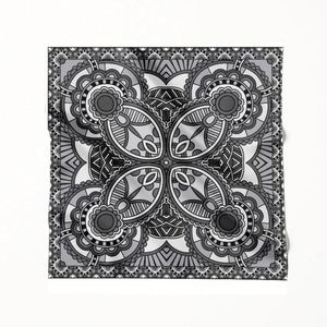 Écharpe personnalisée sur mesure avec votre propre design pour les maisons de mode haut de gamme, impression d'écharpes personnalisées qui incarnent toujours le luxe et l'exclusivité - Product Image 2