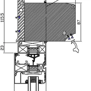 D85 Series New Air System Effectively Prevent PM2.5 Intelligent Window Mechanical