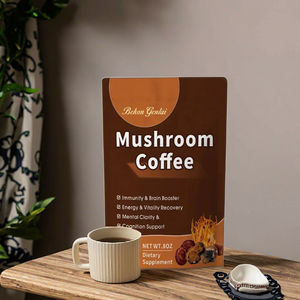 <span class=keywords><strong>Café</strong></span> Instantáneo de Hongos Orgánicos <span class=keywords><strong>Sin</strong></span> <span class=keywords><strong>Azúcar</strong></span>, Sabor Neutro, Mezcla de Hierbas Naturales, Rico en Antioxidantes, Apoyo Inmunológico Diario, en Bolsa - Product Image 2