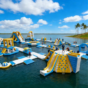 حديقة مائية قابلة للنفخ جديدة لصيف <span class=keywords><strong>2026</strong></span>، معدات مائية تجارية، أفضل حديقة مائية قابلة للنفخ من البولي فينيل كلوريد بسماكة 0.9 مم - Product Image 5