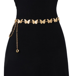 Chaîne de taille papillon en alliage de zinc, boucle unique, chaîne de corps tendance pour femme, usage quotidien - Product Image 4
