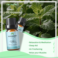 Bulk Organic100 % Pure Natural Peppermint Essential Oil Gallon pour Yoga Exercise Hair Growth Body Massage