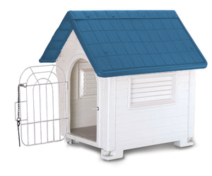 Casa para Perros de Plástico Ecológica de Estilo Rústico con Patrón Sólido, Forma Rectangular, Tamaño <span class=keywords><strong>Mini</strong></span> para Uso en Interiores - Product Image 2