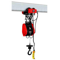 Treuil de levage portable à câble métallique 12V/24V/36V/48V DC, alimenté par batterie, avec télécommande filaire pour installation en haute altitude