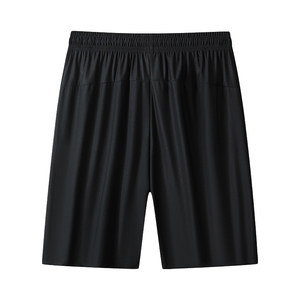 Pantalones Cortos Deportivos Casuales para Hombre, de Seda Helada, Holgados, con Logotipo Personalizado, Perforados, de Secado Rápido, para Playa - Product Image 2