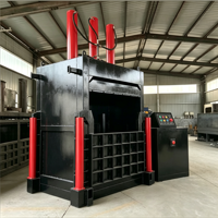 Presse à balles verticale hydraulique robuste sur mesure pour matériaux de rebut, idéale pour le recyclage – Offre spéciale usine