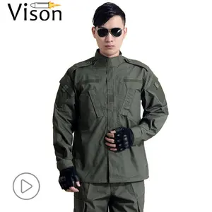 Grüne ACU Anzug taktische Uniform taktische Kleidung Bdu Camo Uniformen Set Anzüge Camo Jacke Hosen Hose Uniform