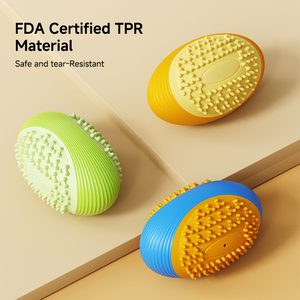 Accesorios para Mascotas, Juguete Masticable para Mascotas, <span class=keywords><strong>Pelota</strong></span> para Limpiar los <span class=keywords><strong>Dientes</strong></span>, Juguetes Interactivos Ecológicos para <span class=keywords><strong>Perros</strong></span> y Gatos - Product Image 3