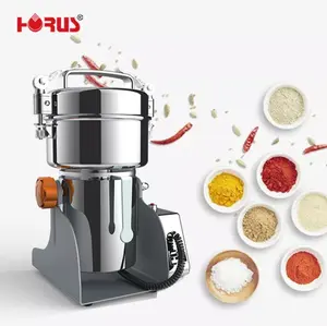 HORUS HR-08B ev elektrikli baharat tahıl değirmeni değirmen kuru gıda tozu yapma makinesi