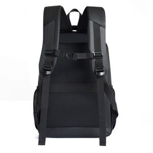 Sac à dos scolaire unisexe grande capacité en cuir PU imperméable, vente en gros, sac de voyage tendance pour adolescents - Product Image 4