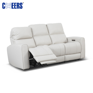 ชุดโซฟาปรับเอนหนังสไตล์โมเดิร์น <span class=keywords><strong>MANWAH</strong></span> รุ่น CHEERS 321 พร้อมลำโพงบลูทูธ สำหรับห้องนั่งเล่นในอพาร์ตเมนต์ - Product Image 2