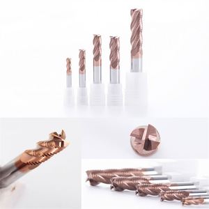 Fresa resistente in carburo sgrossatura personalizzata | Punta quadrata da 1/2 "(12mm) <span class=keywords><strong>per</strong></span> sgrossatura aggressiva e fresatura rapida - Product Image 6