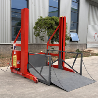 Plateforme de chargement mobile électrique hydraulique de 2 tonnes, plateforme de levage pour le chargement et le déchargement des camions conteneurs