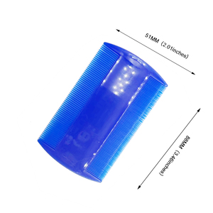 Peine Antipulgas de Doble Cara para Mascotas, Cepillo de Plástico de Alta Densidad para Eliminar Pulgas y Garrapatas, Soporte para Logotipo Personalizado, Venta al por Mayor Global - Product Image 4