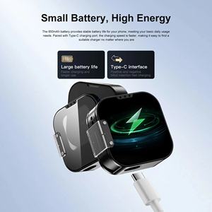 Nouveau Téléphone Portable I19 Rotatif, Petite Boîte Tactile, Double SIM en Veille, Voix Magique, Synchronisation Musique, Torche, Mini Cellulaire Rotation, Type-C - Product Image 5