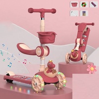 Voiture à monter pour bébé, trottinette à trois roues, trottinette pour enfant