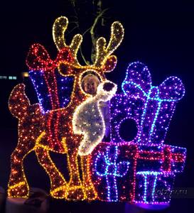 Luces LED Animadas con Personajes, Comerciales, IP65, para Halloween, Navidad, Bodas al Aire Libre y Decoración de Paisajes - Product Image 1