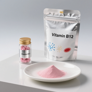 Alta calidad altamente absorbible 1% <span class=keywords><strong>vitamina</strong></span> <span class=keywords><strong>B12</strong></span> <span class=keywords><strong>cobalamina</strong></span> para apoyar la salud nerviosa y las necesidades nutricionales diarias. - Product Image 1