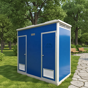 <span class=keywords><strong>Baños</strong></span> Móviles de Acero Industriales Modernos, Ecológicos, Duraderos, Portátiles, Cabina de Baño Pública para Exteriores, Parques - Product Image 1