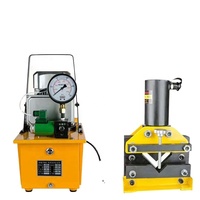 Presse hydraulique Ch-200, machine à percer les trous en acier inoxydable, machine à poinçonner les tubes métalliques