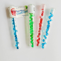 Capsules Mint Hit à 2 couches qui durent plus longtemps pour rafraîchir l'haleine, capsules à la menthe poivrée
