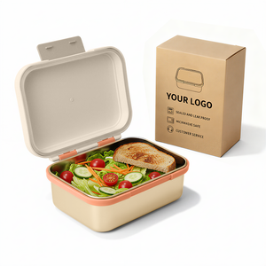 Bol à salade isotherme à double paroi en acier inoxydable <span class=keywords><strong>de</strong></span> 1000 ml, boîte à bento, garde les aliments frais, parfait pour le déjeuner au bureau - Product Image 1