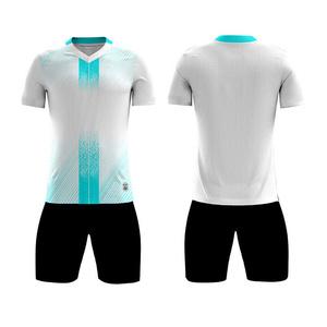 Maillot de football personnalisé avec design par transfert thermique, rétro, respirant, à manches courtes pour ensemble de maillots - Product Image 3
