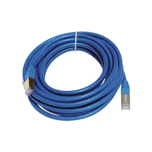 RJ45 kabel Ethernet 1-50m untuk Cat5e Cat5 kabel patch Jaringan Internet terlindung