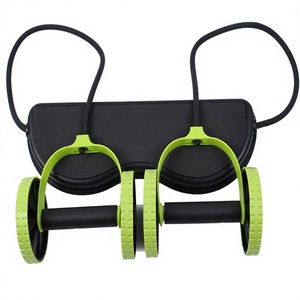 Rouleau abdominal multifonctionnel à rebond automatique avec corde <span class=keywords><strong>de</strong></span> traction <span class=keywords><strong>pour</strong></span> la musculation à domicile, la perte <span class=keywords><strong>de</strong></span> poids et le renforcement <span class=keywords><strong>du</strong></span> tronc - Product Image 2