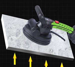 Larix mesin Vibrator ubin genggam, 2 baterai 21V 6 kecepatan dapat diatur dengan tampilan LCD 220V kelas DIY - Product Image 6