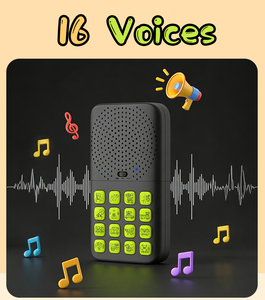 2026 New 16 Sound Effects Button Machine T16 with Wireless Remote Control 10m Range Magnetic Portable Prank Gift for Party - Product Image 2
