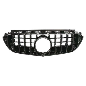 Mercedes-Benz E-Class W213 Grille Black And Silver ABS Plastic Front Bumper Retrofit Upgrade Part 2016-2019 - Product Image 2