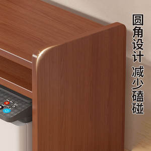 Organizador de oficina minimalista, estante de almacenamiento de escritorio, tipo rectangular, sin necesidad de instalación, estante multifuncional - Product Image 2