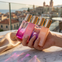 Set de Perfumes Miniatura Personalizados para Viaje, Oficina y Ocio, Eau de Parfum para Mujer, Set de Regalo