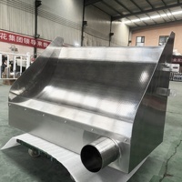 Dimensions personnalisables Acier inoxydable 304 1mm 0.5mm Fente Débit élevé Filtre à grille d'admission Coanda Boîtier Coanda
